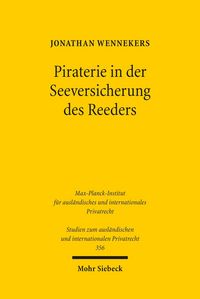 Produktbild: Piraterie in der Seeversicherung des Reeders