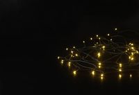 Produktbild: Sygonix SY-4722050 B&uuml;schellichterkette Innen/Au&szlig;en netzbetrieben Anzahl Leuchtmittel 80 LED Warmwei&szlig; Beleuchtete L&auml;nge: 21.85 m