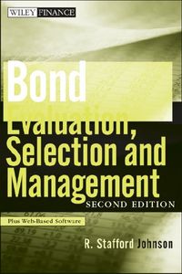 Produktbild: Bond Evaluation, Selection, and Management
