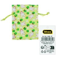 Produktbild: Idena Stoffs&auml;ckchen Ostern gr&uuml;n/Hase 10x13cm