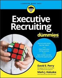 Produktbild: Executive Recruiting For Dummies