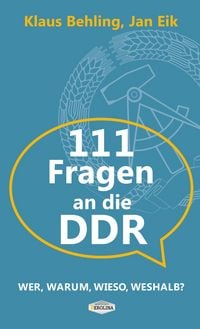 Produktbild: 111 Fragen an die DDR
