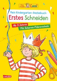 Produktbild: Conni Gelbe Reihe (Besch&auml;ftigungsbuch): Mein Kindergarten-Bastelbuch: Erstes Schneiden
