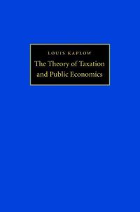 Produktbild: Theory of Taxation and Public Economics