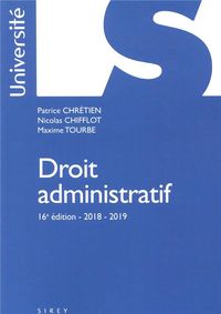 Produktbild: Droit administratif - 16e ed