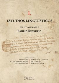 Produktbild: Estudios ling&uuml;&iacute;sticos en homenaje a Emilio Ridruejo