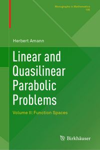 Produktbild: Linear and Quasilinear Parabolic Problems
