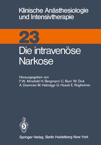 Produktbild: Die intraven&uuml;se Narkose