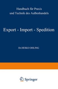 Produktbild: Export &mdash; Import &mdash; Spedition