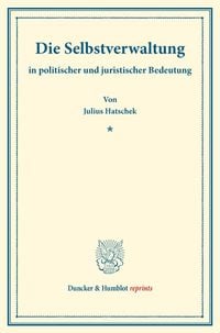 Produktbild: Die Selbstverwaltung