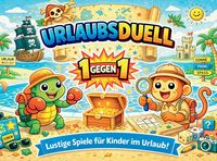 Produktbild: Urlaubsduell f&uuml;r Kinder - 1 gegen 1 Spiele f&uuml;r unterwegs: