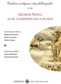 Produktbild: Cahiers critiques de philosophie n&deg; 24
