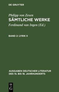Produktbild: Lyrik II