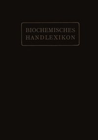 Produktbild: Biochemisches Handlexikon