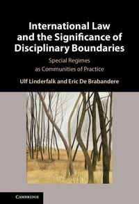 Produktbild: International Law and the Significance of Disciplinary Boundaries
