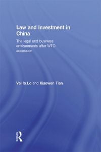 Produktbild: Law and Investment in China
