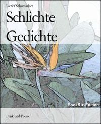 Produktbild: Schlichte Gedichte