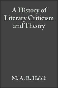 Produktbild: A History of Literary Criticism