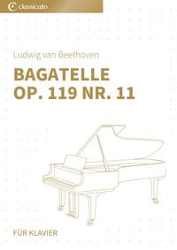 Produktbild: Bagatelle op.119Nr.11
