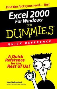 Produktbild: Excel 2000 for Windows for Dummies Quick Reference