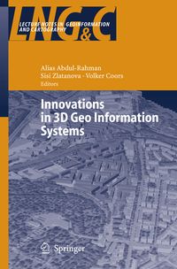 Produktbild: Innovations in 3D Geo Information Systems