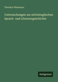 Produktbild: Untersuchungen zur mittelenglischen Sprach- und Literaturgeschichte
