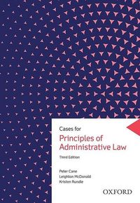 Produktbild: Cane, P: Cases for Principles of Administrative Law