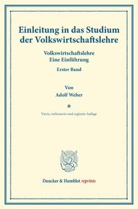 Produktbild: Einleitung in das Studium der Volkswirtschaftslehre.