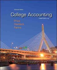 Produktbild: Col Accounting Chapters -13 W/