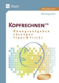 Produktbild: Kopfrechnen Klasse 7/8