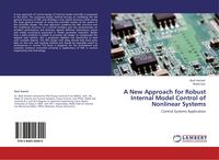 Produktbild: A New Approach for Robust Internal Model Control of Nonlinear Systems
