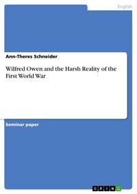 Produktbild: Wilfred Owen and the Harsh Reality of the First World War