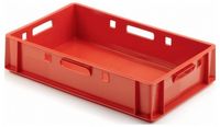Produktbild: Alutec 75093 Kunststoffbox (B x H x T) 600 x 125 x 400mm Orange 1St.