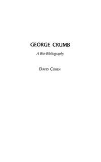 Produktbild: George Crumb