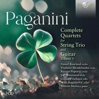Produktbild: Paganini:Quartets For String Trio Guitar Vol.1