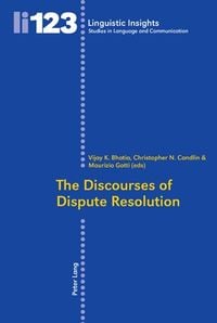Produktbild: The Discourses of Dispute Resolution