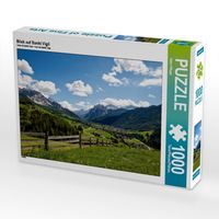 Produktbild: CALVENDO Puzzle Blick auf Sankt Vigil | 1000 Teile Lege-Gr&ouml;&szlig;e 64x48cm Foto-Puzzle f&uuml;r gl&uuml;ckliche Stunden