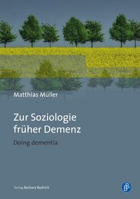Produktbild: Zur Soziologie fr&uuml;her Demenz