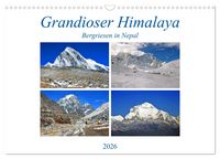 Produktbild: Grandioser Himalaya, Bergriesen in Nepal (Wandkalender 2026 DIN A3 quer), CALVENDO Monatskalender
