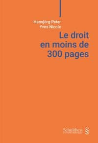 Produktbild: Le droit en moins de 300 pages