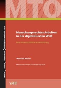 Produktbild: Menschengerechtes Arbeiten in der digitalisierten Welt