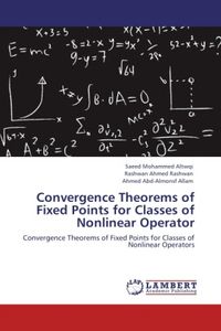 Produktbild: Mohammed Altwqi, S: Convergence Theorems of Fixed Points for