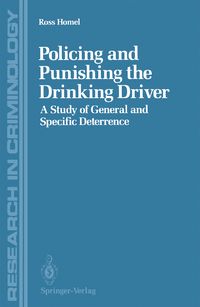 Produktbild: Policing and Punishing the Drinking Driver