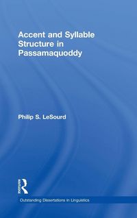 Produktbild: Accent & Syllable Structure in Passamaquoddy