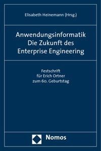 Produktbild: Anwendungsinformatik. Die Zukunft des Enterprise Engineering
