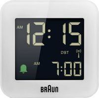 Produktbild: Braun BC08W-DCF Funk Wecker Wei&szlig;