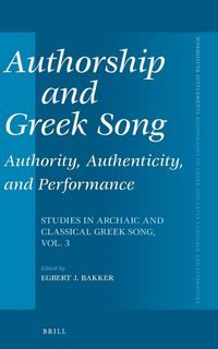Produktbild: Authorship and Greek Song