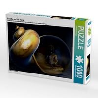 Produktbild: CALVENDO Puzzle Buddha und Yin Yang | 1000 Teile Lege-Gr&ouml;&szlig;e 64x48cm Foto-Puzzle f&uuml;r gl&uuml;ckliche Stunden