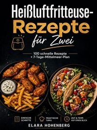 Produktbild: Hei&szlig;luftfritteuse-Rezepte f&uuml;r Zwei