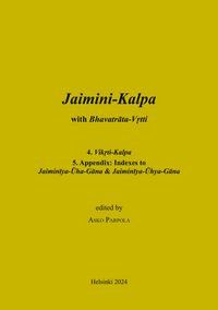 Produktbild: Jaimini-Kalpa with Bhavatrata-Vrtti